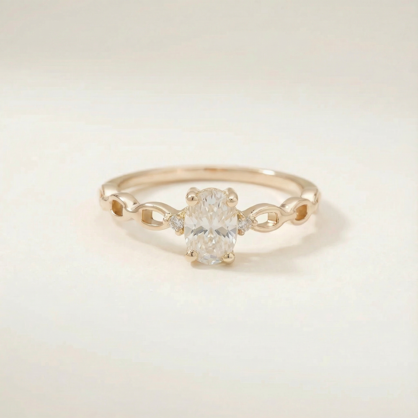 Anel de Noivado Rainha