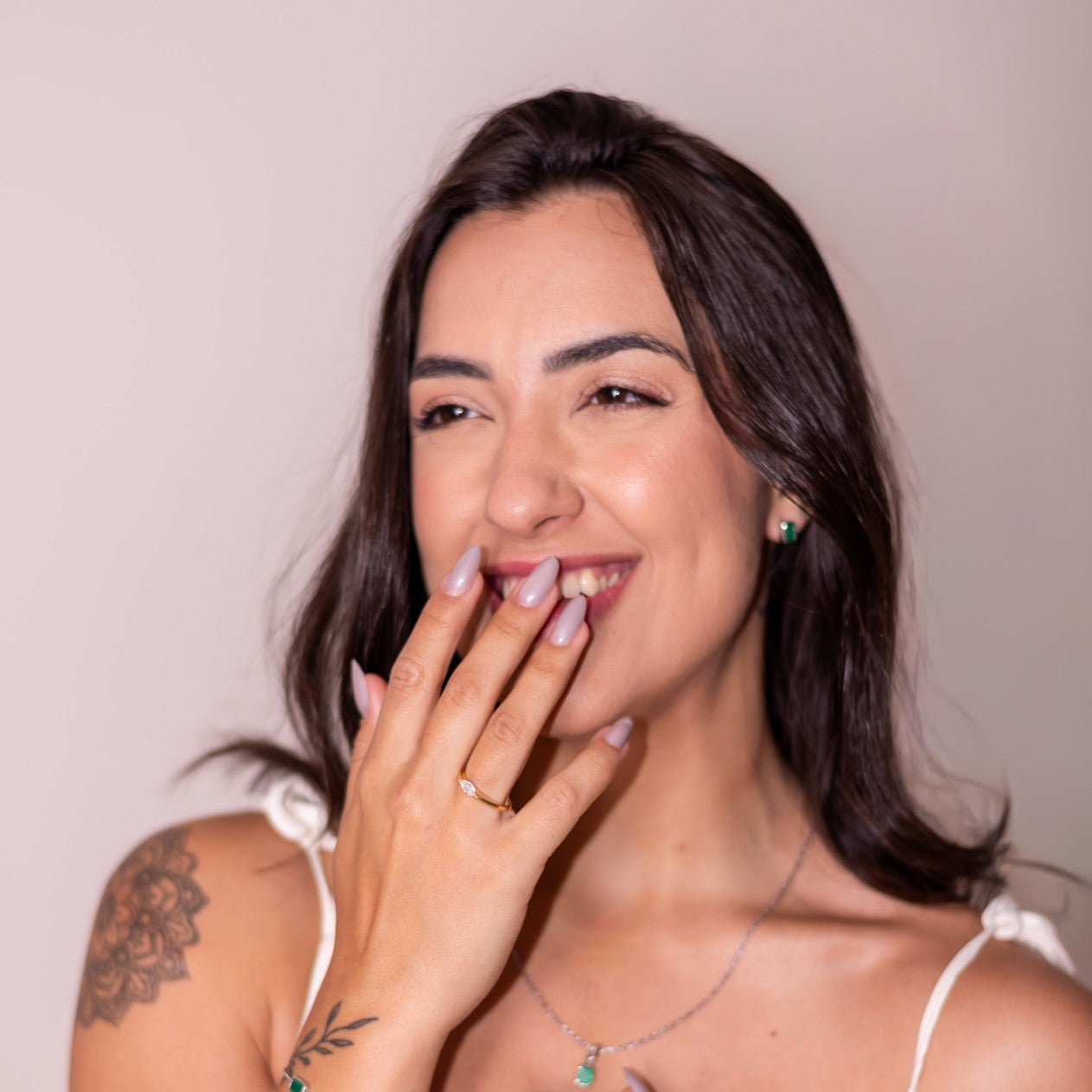 Anel de noivado Marquesa