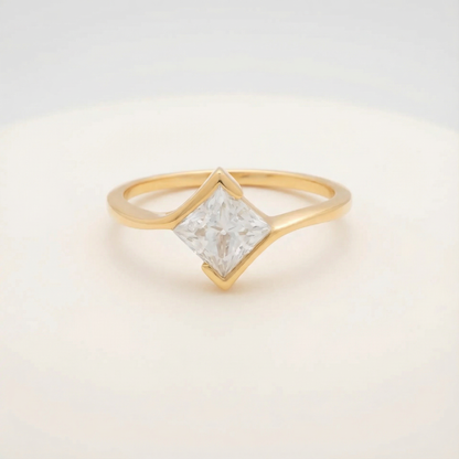 Anel de Noivado Princess