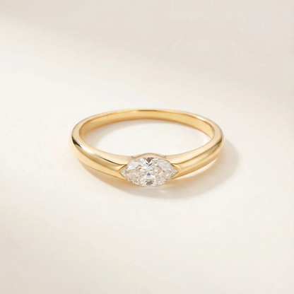 Anel de noivado Marquesa