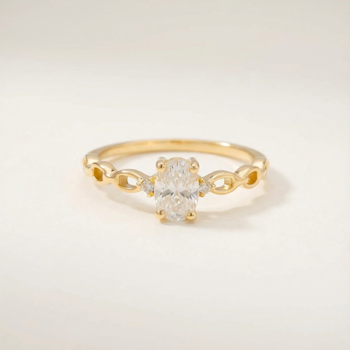 Anel de Noivado Rainha