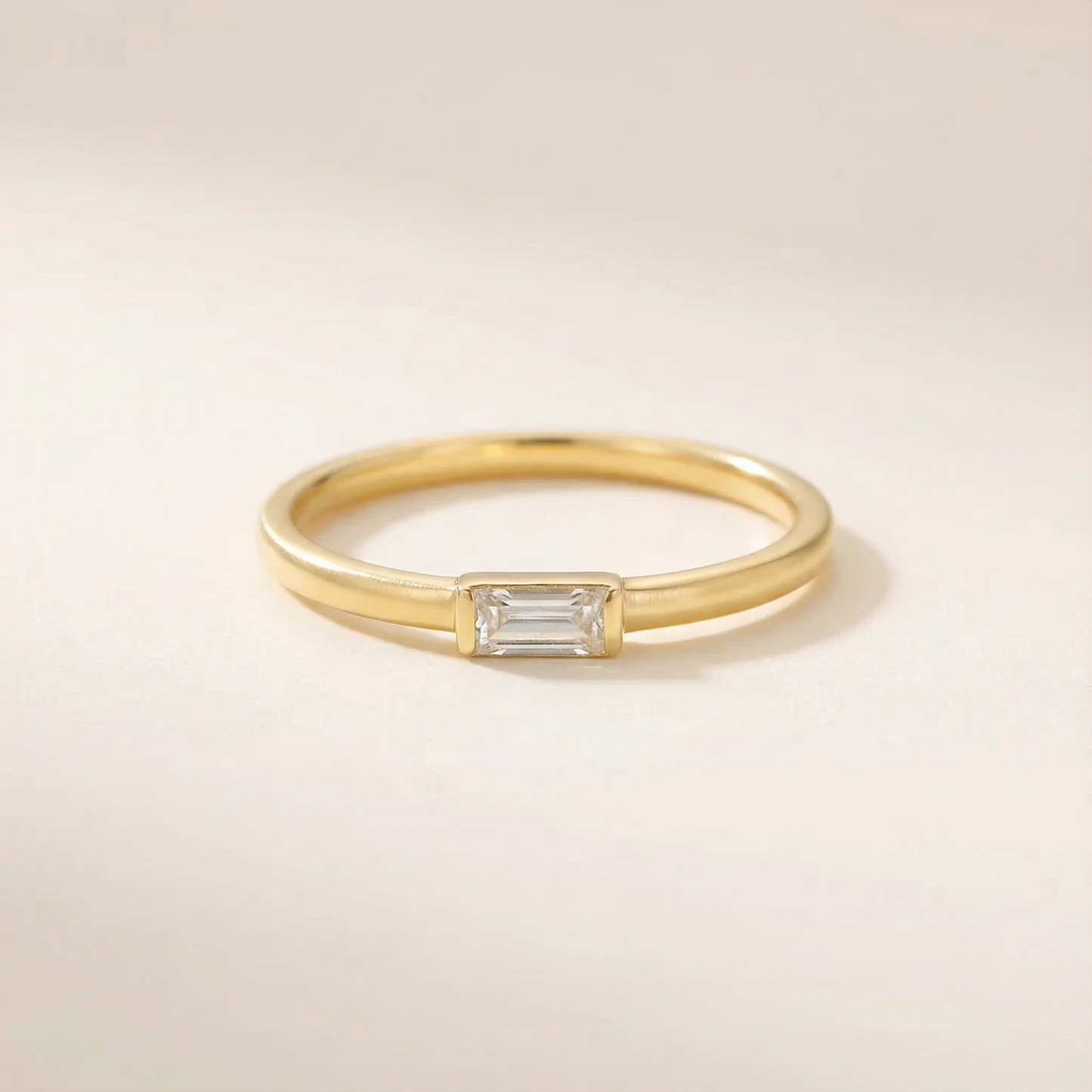 Anel de noivado Emerald