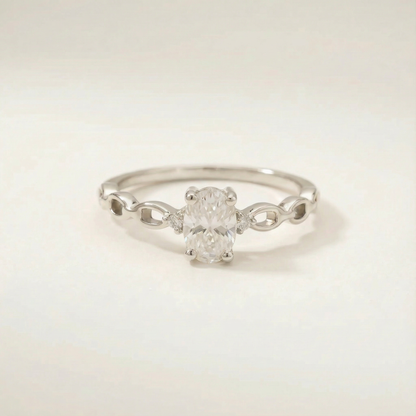 Anel de Noivado Rainha