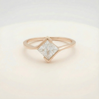 Anel de Noivado Princess