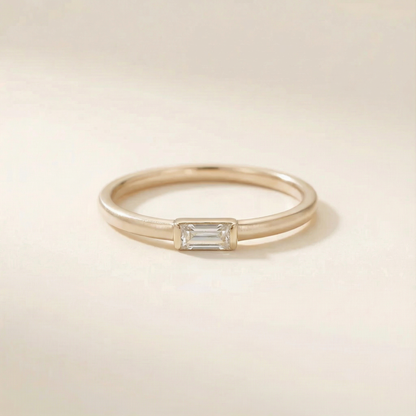 Anel de noivado Emerald