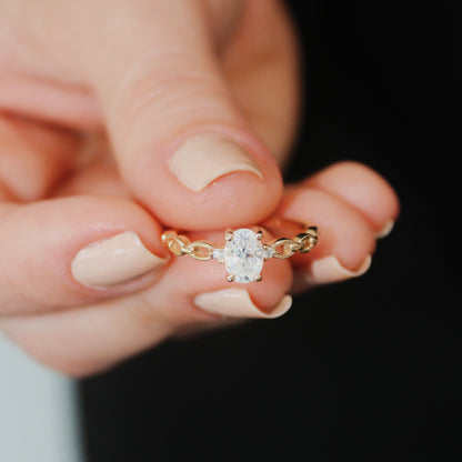 Anel de Noivado Rainha