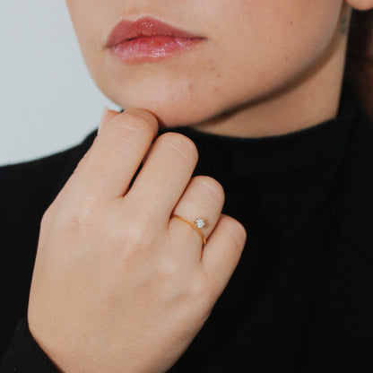 Anel de noivado Round 15 Pts