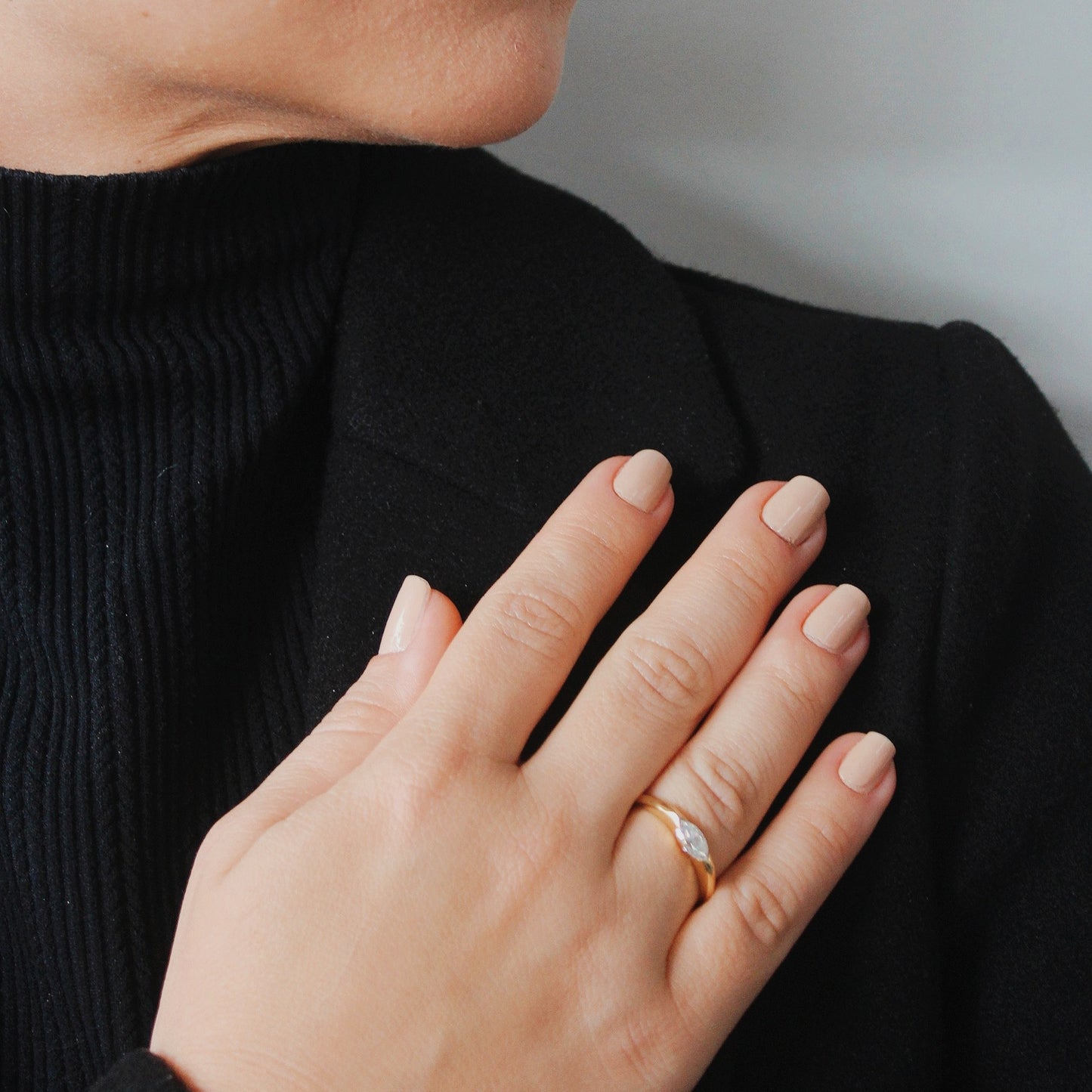 Anel de noivado Marquesa