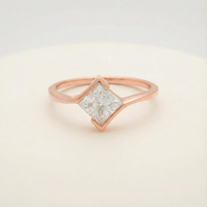 Anel de Noivado Princess