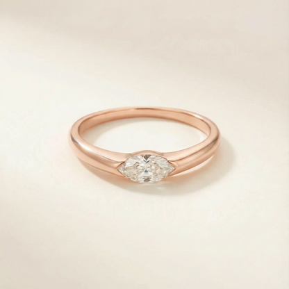 Anel de noivado Marquesa