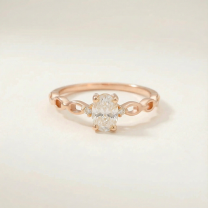 Anel de Noivado Rainha